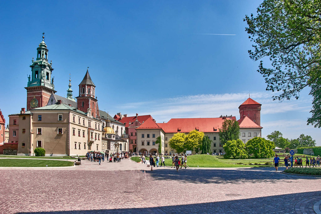Wawel Royal Hill in Krakow old town; weekend itinerary for Krakow