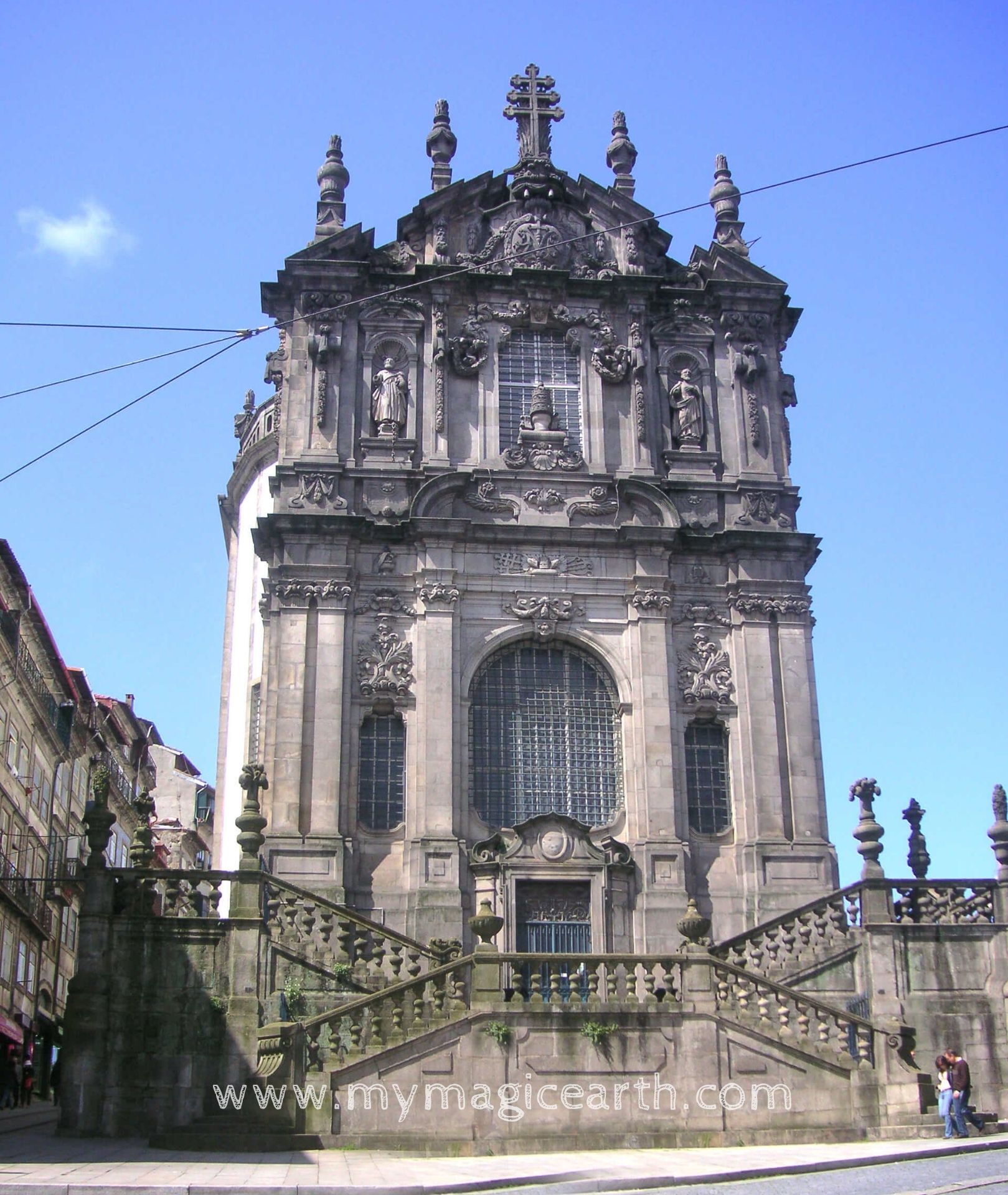 Clérigos Church in Porto, Portugal