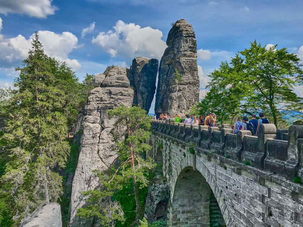 Hiking Trail around the Bastei Bridge; Things to Do with Kids in Germany
