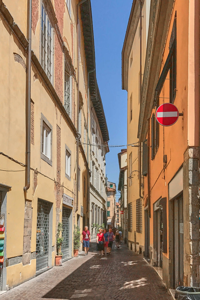 Street in Lucca, Tuscany
