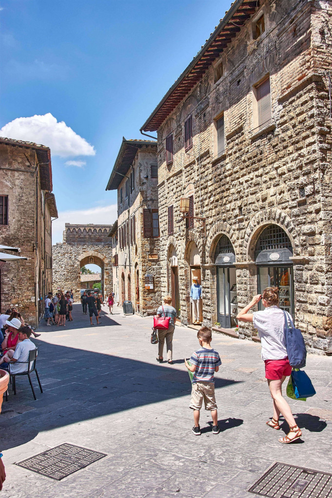 Old town of San Gimignano
