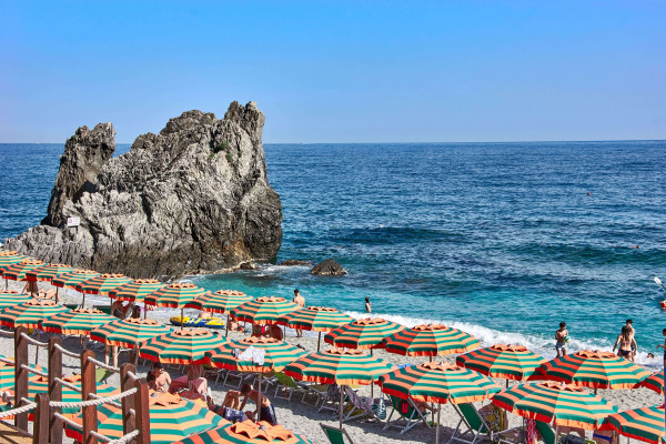 Monterosso beach from Cinque Terre