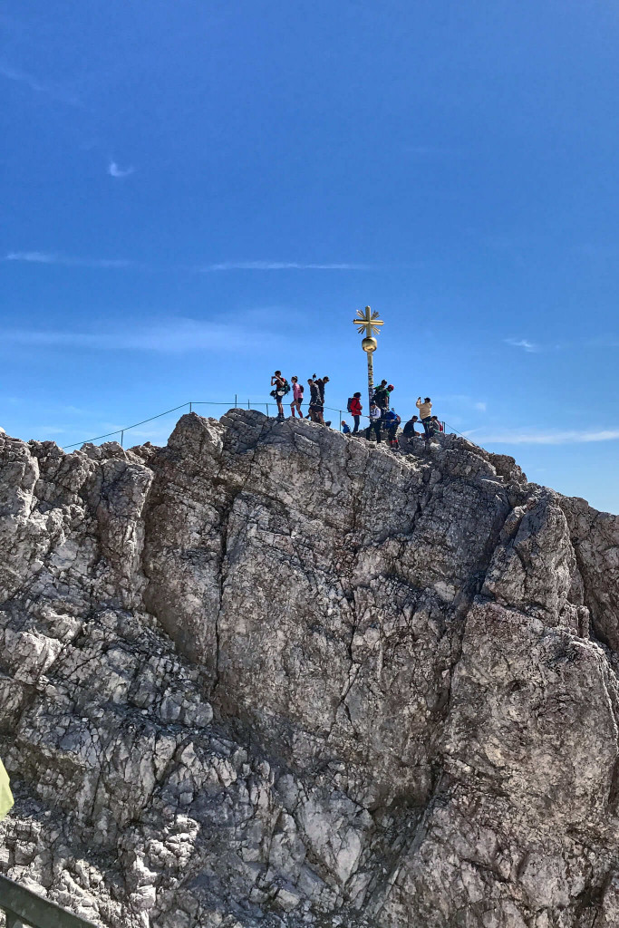The Summit Cross; Zugspitze Day Trip from Munich