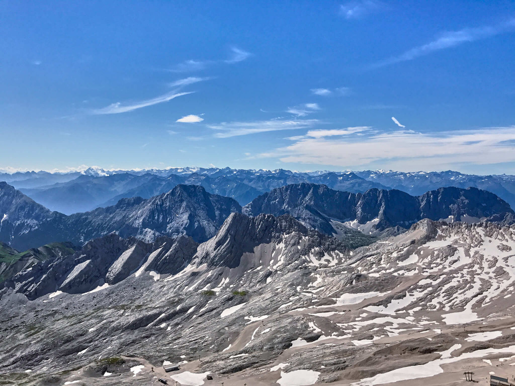 Panorama view of Alps, Germany