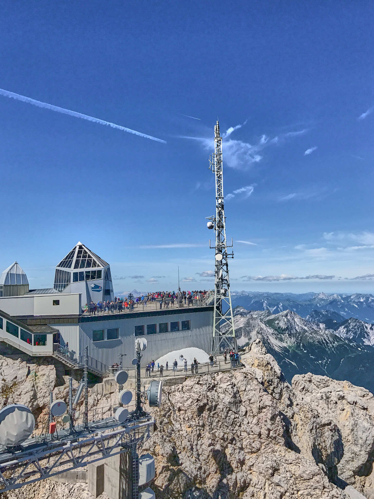 Zugspitze Observation Platform; Itinerary for Southern Germany