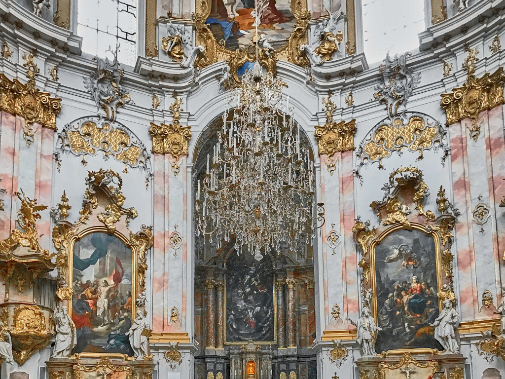 Ettal Abbey in Bavaria
