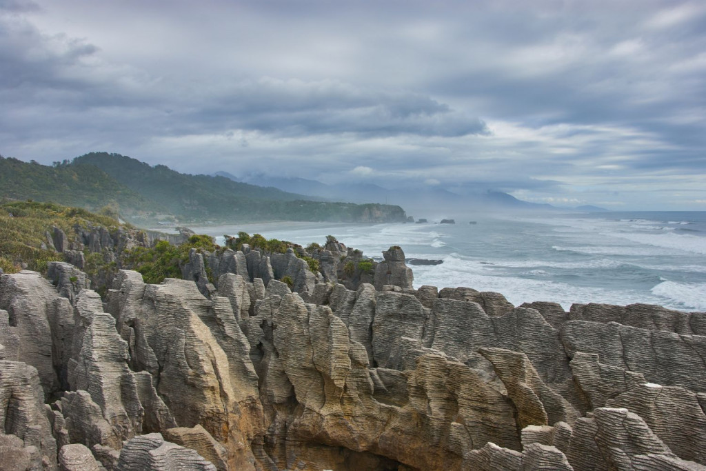 Pancake Rocks; New Zealand Itinerary