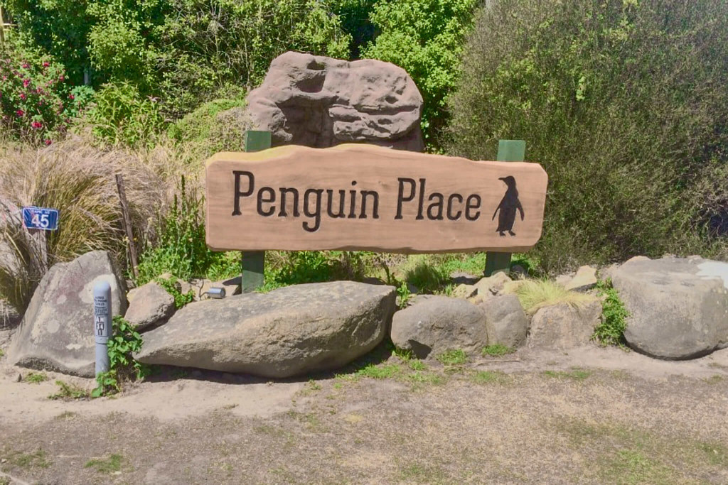 Entrance to the Penguin Palace and the observation centre