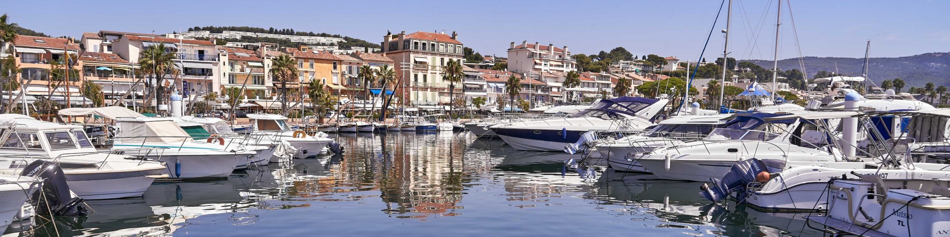 Harbour front in Bandol; Côte d’Azur Resort Bandol