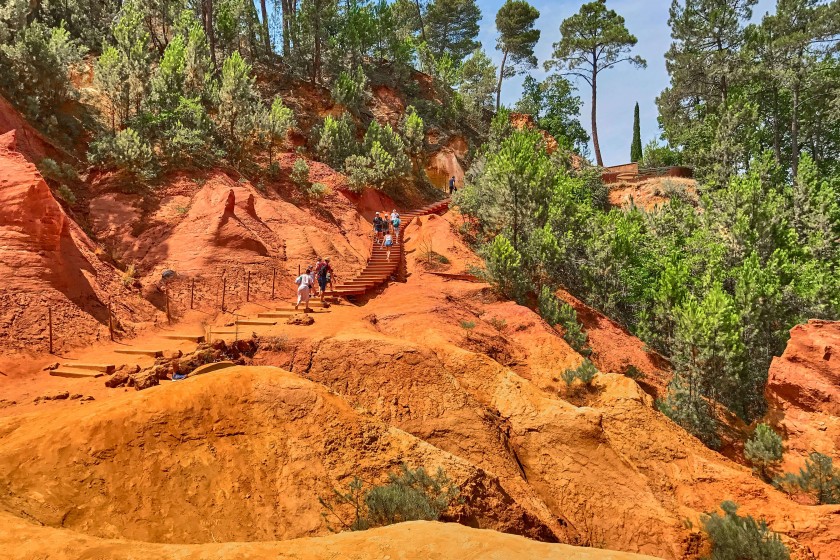 Hiking the Ochre Trail, Roussillon