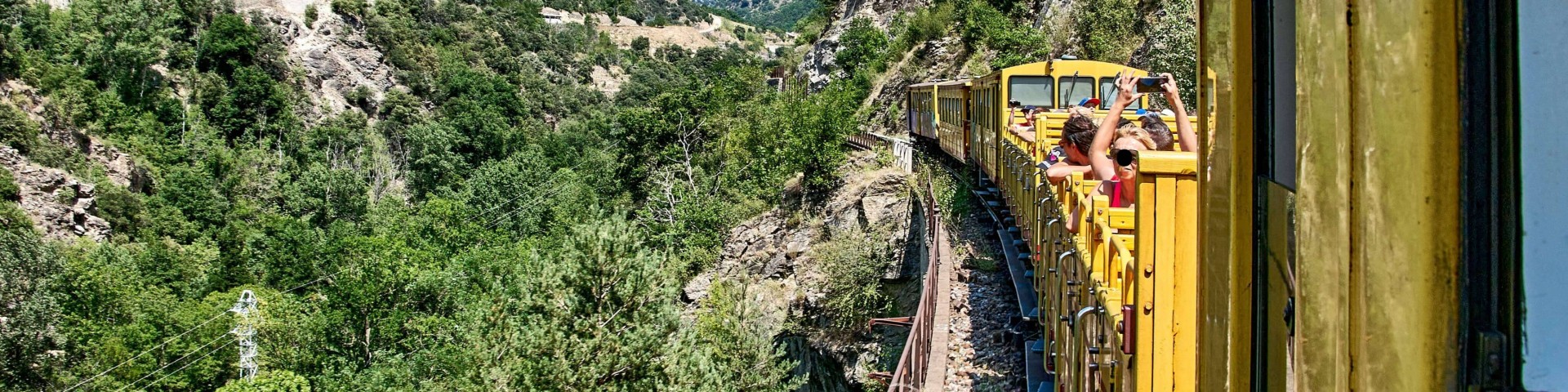 The Scenic Yellow Train Ride Through the French Pyrenees