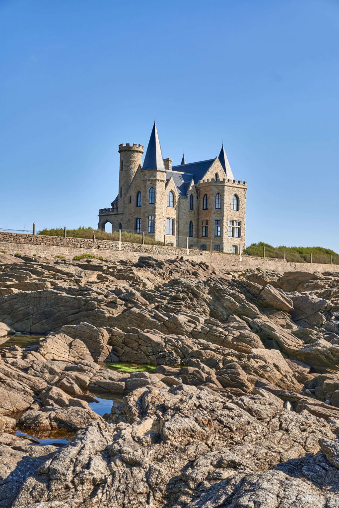 Chateau Turpault near Port Maria, Quiberon, Brittany France