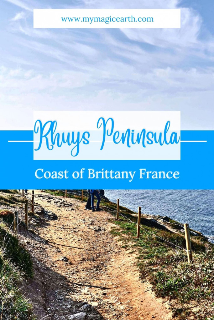 Coastal Footpath of Rhuys Peninsula, Brittany France