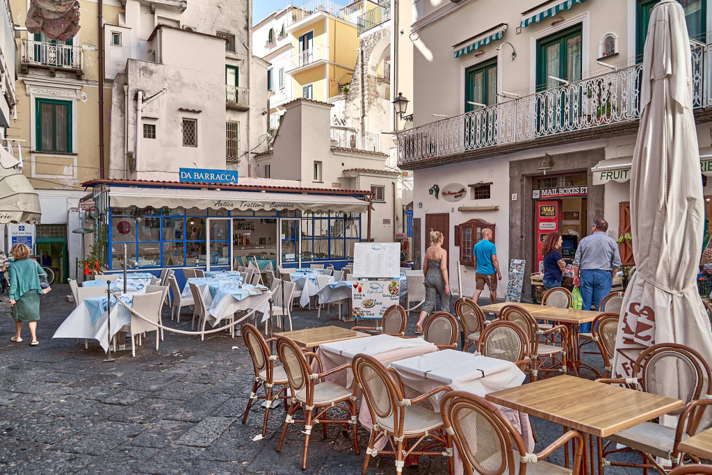 Restaurant Quater in Amalfi Old Town