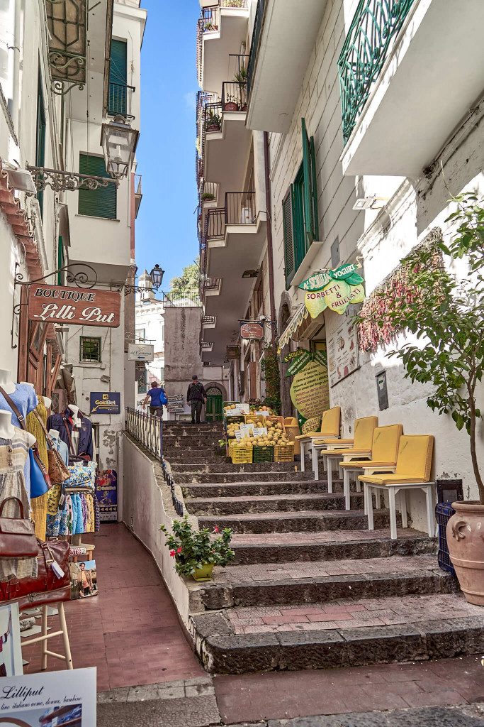 Amalfi’s traditional streets and alleys