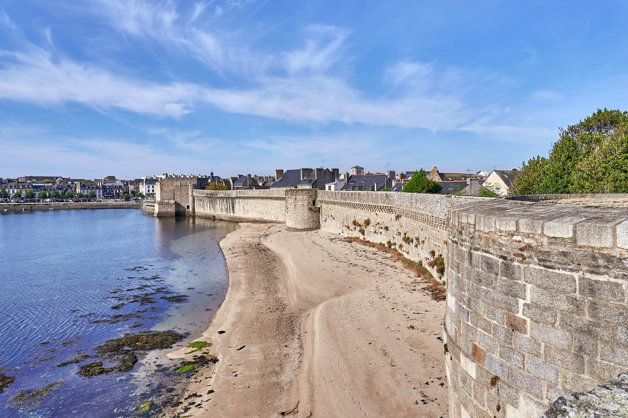 Ville Close, the Fortified Island of Concarneau in Brittany, France