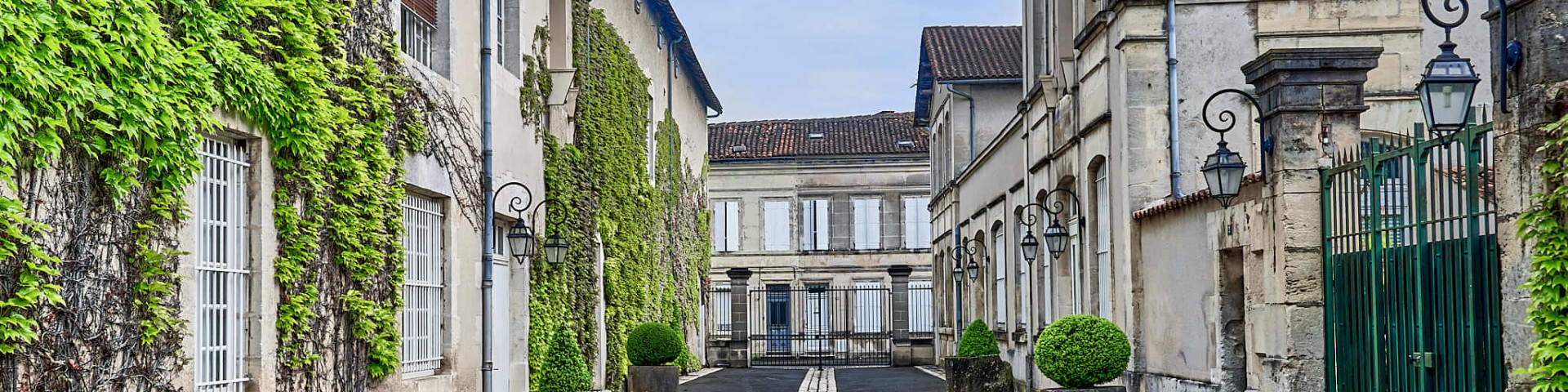 Remy Martin Old House in the Town of Cognac, France