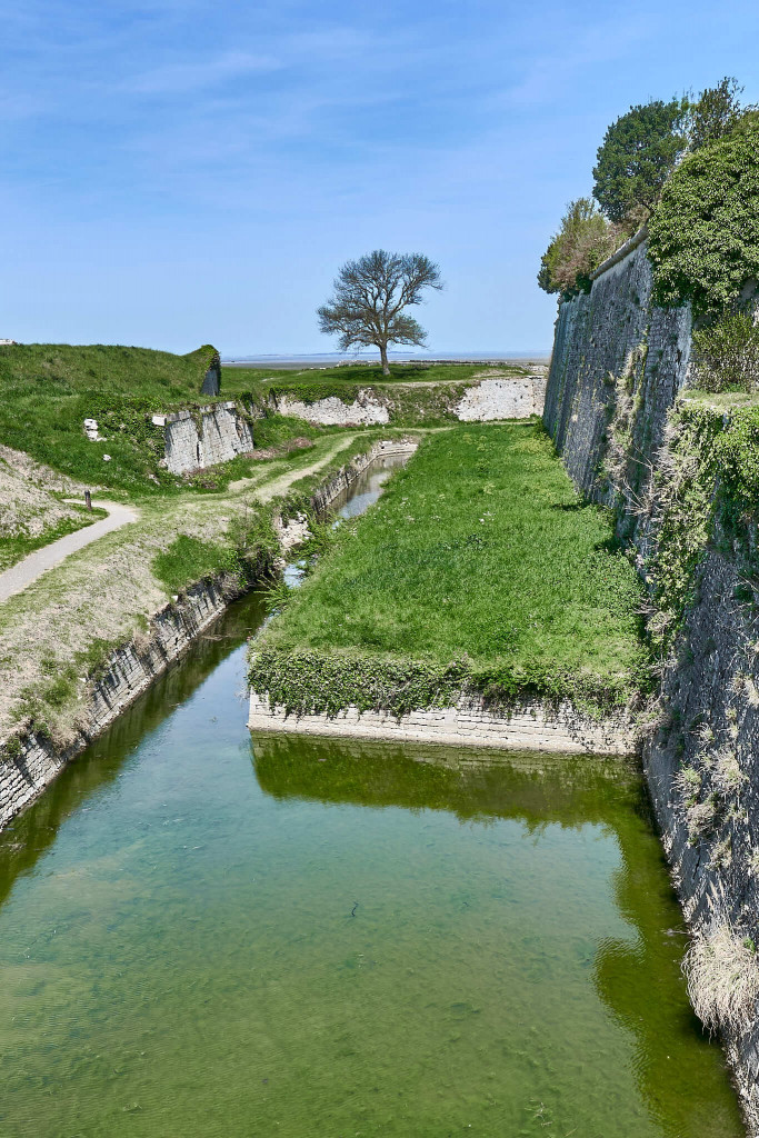 The citadel and ramparts on IIe d’Oleron, France; Charente-Maritime Itinerary