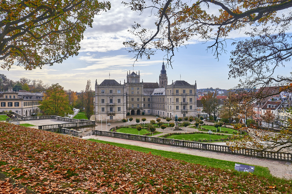 Schlossplatz in Coburg Germany