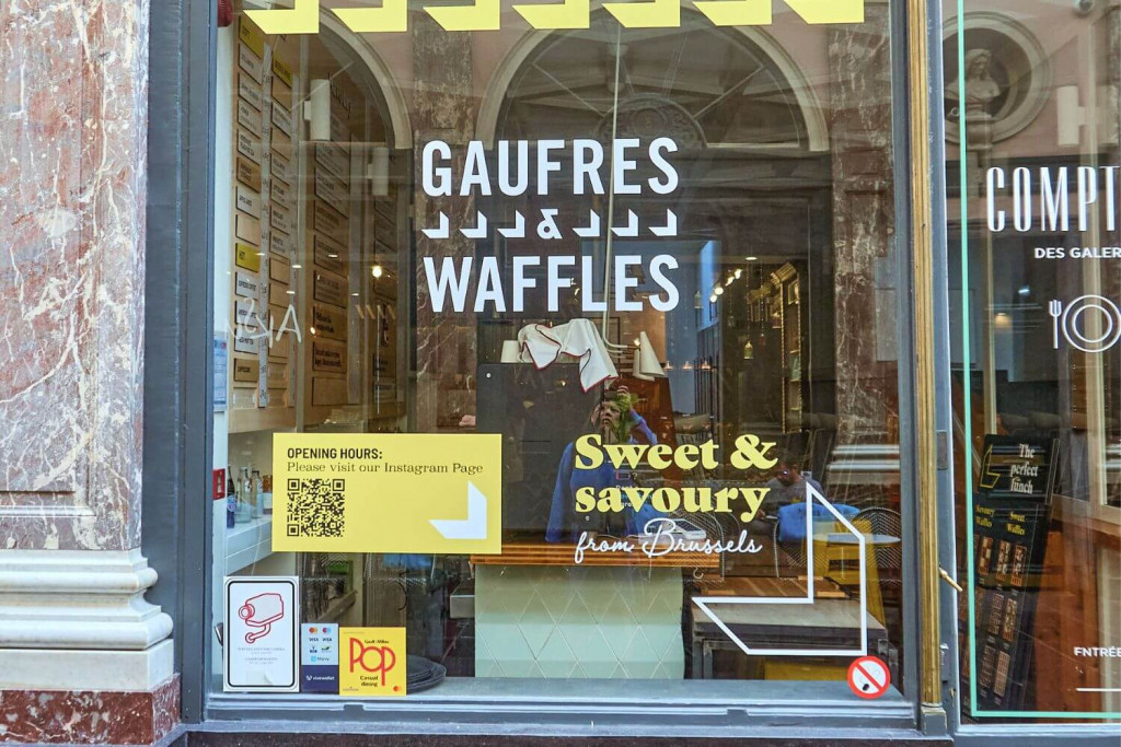 Gaufres & Waffles; Waffle Specialties in Brussels