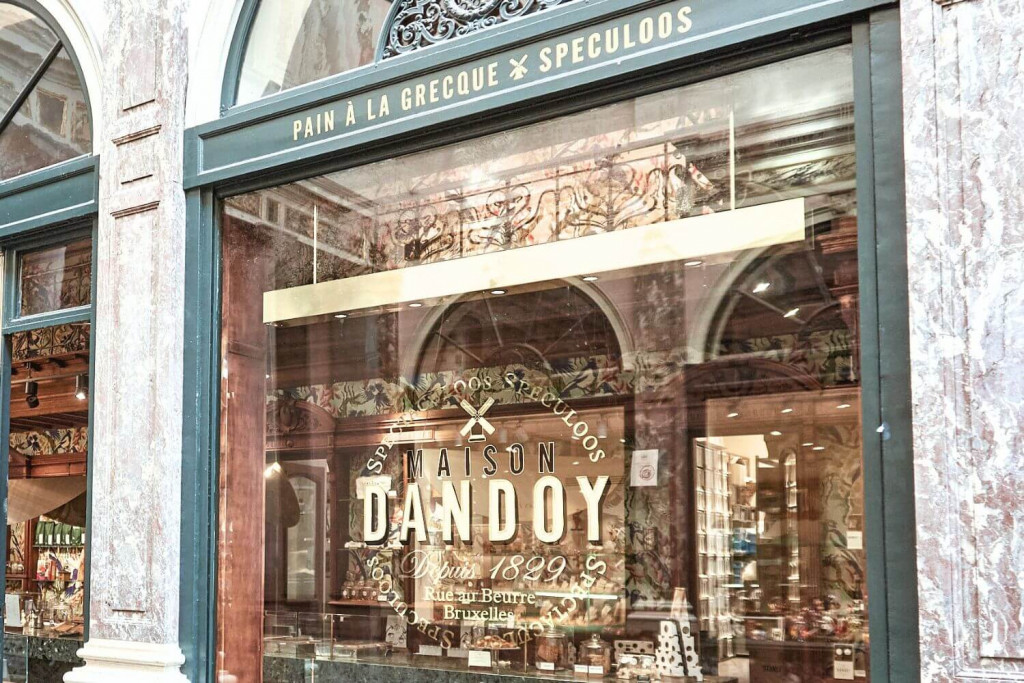 Maison Dandoy; Specialties in Brussels