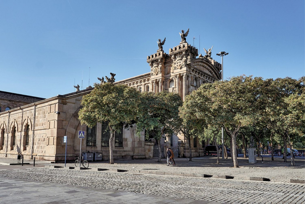 Old Port Building. Barcelona. Spain