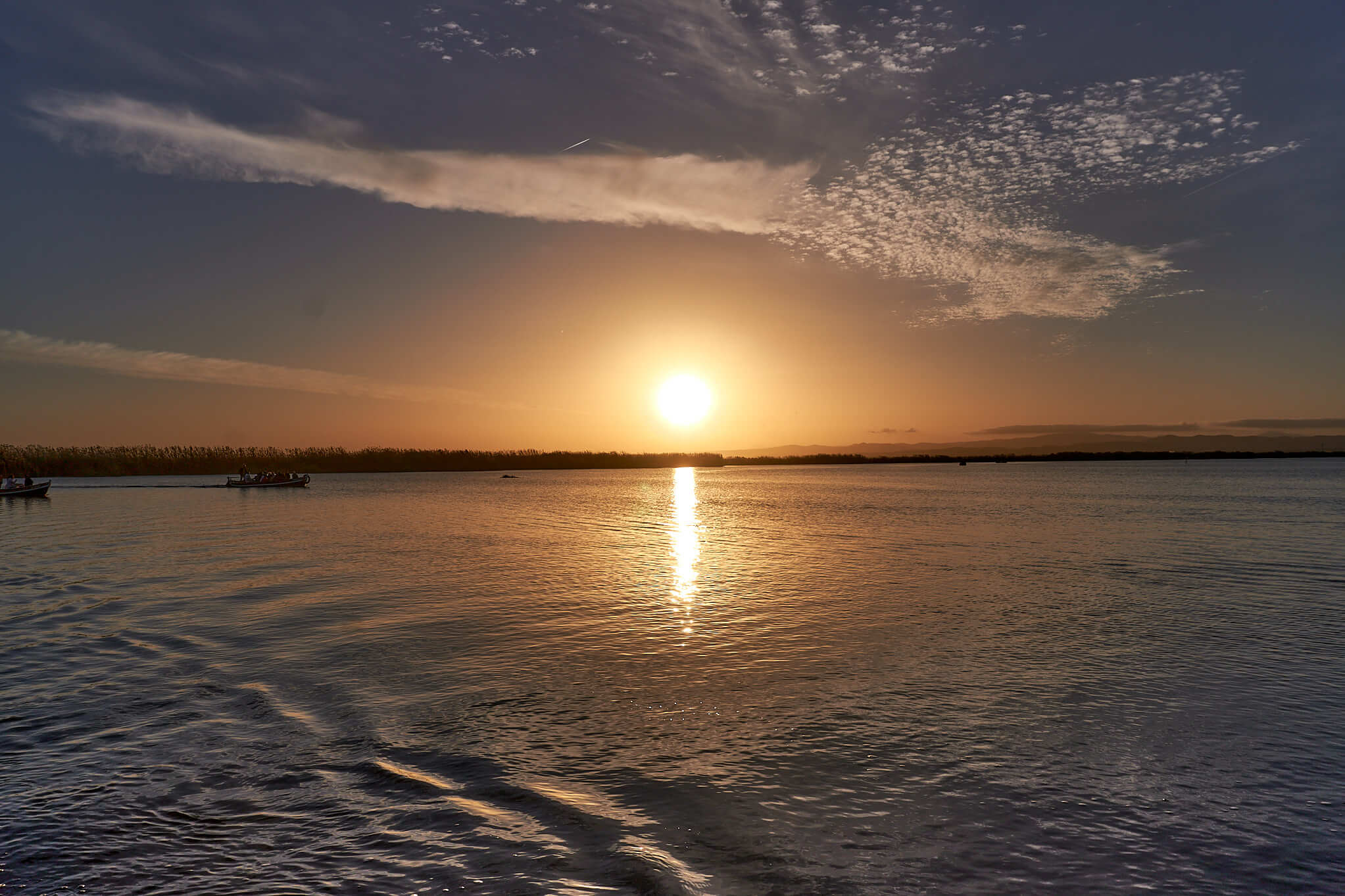 The Sunset at Albufera National Park and Ultimate Paella Experience