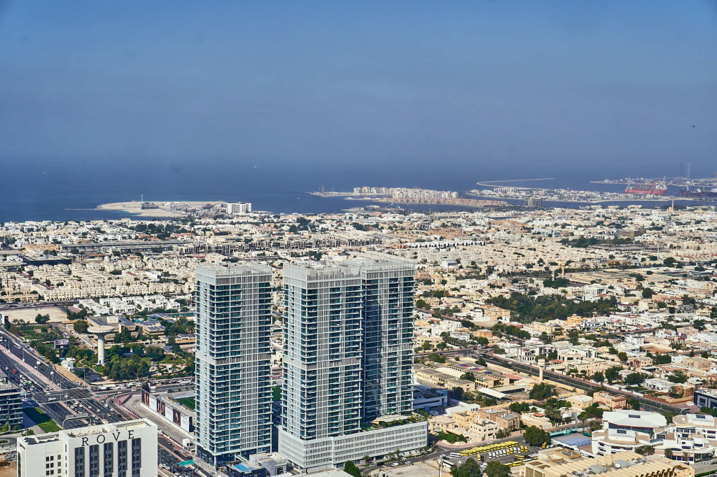 Dubai's downtown areas