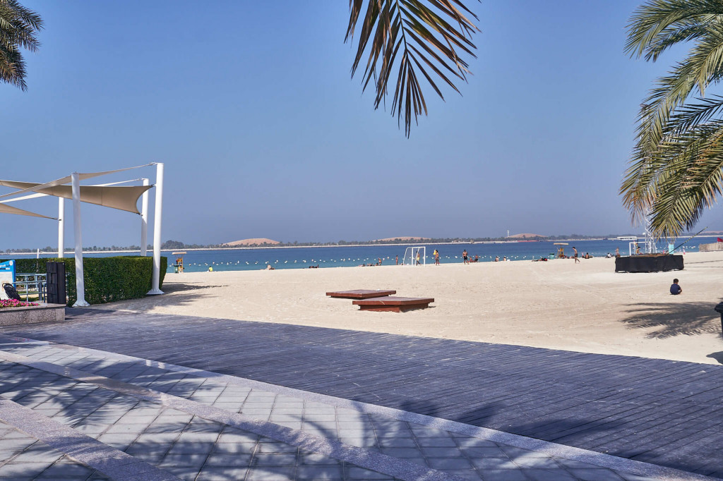 Corniche and Beach in Dubai UAE