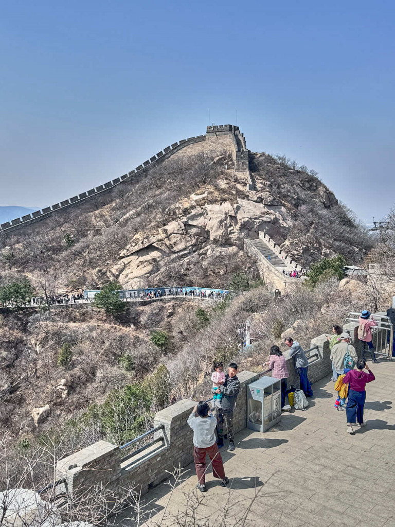 Badaling Great Wall; Disvocery in Beijing, China