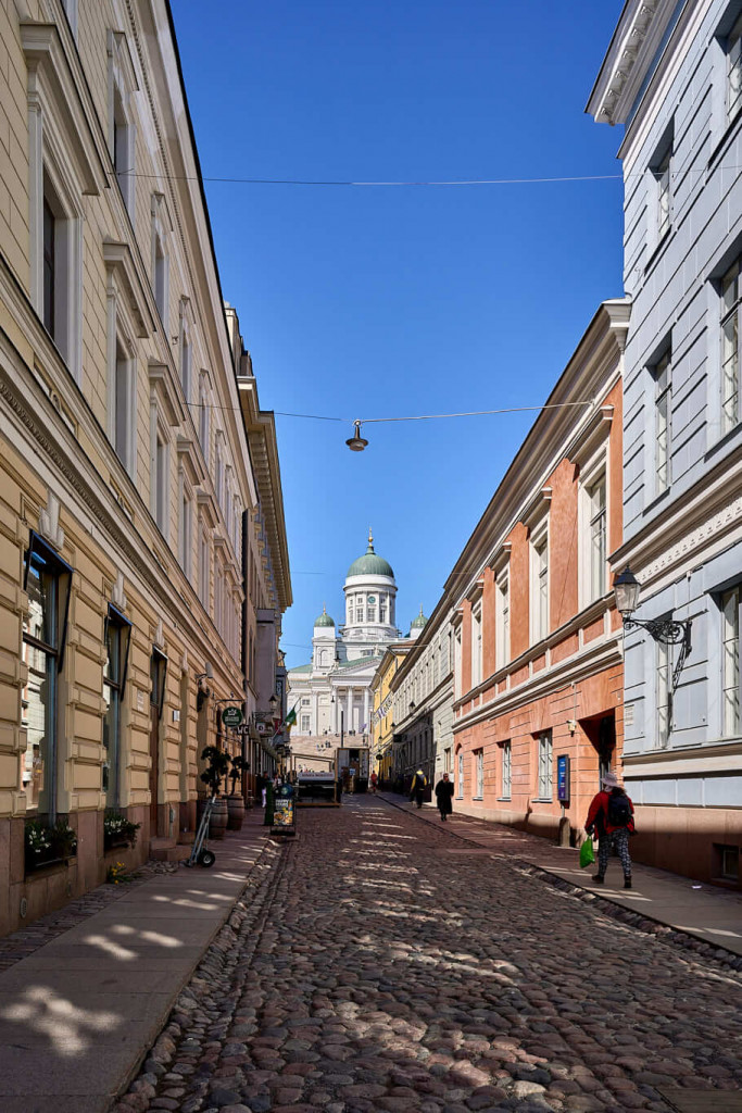 Street view in Helsinki; Two-Day Helsinki Itinerary